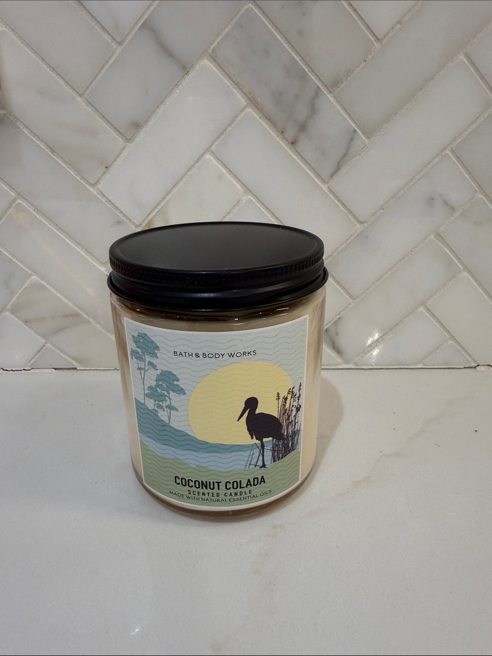 Bath & Body Works Coconut Colada Scented Candle- 7oz